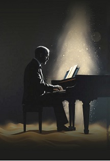 Музыка песка и клавиш. Чайковский "Времена года". Мусоргский "Картинки с выставки